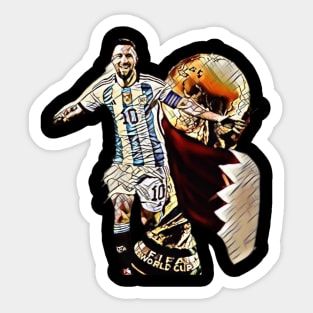 Argentina win the World Cup - Qatar 2022 Sticker